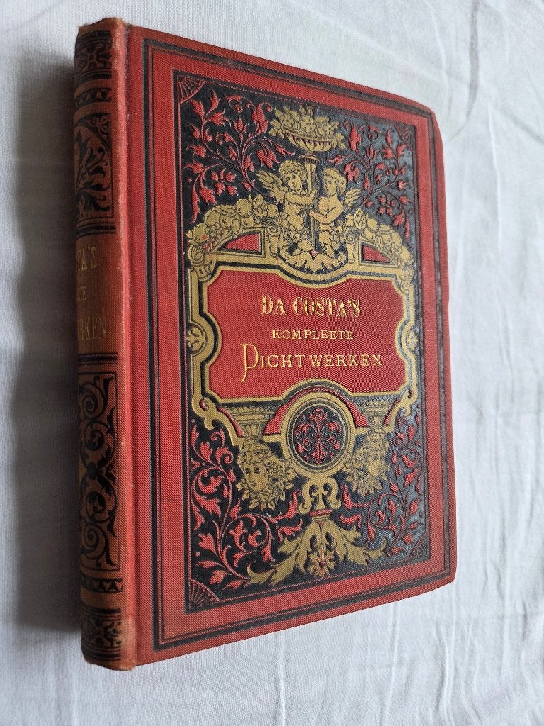Da Costa's kompleete Dichtwerken 1861 gebonden, Antiek en Kunst, Ophalen of Verzenden, Isaäc da Costa