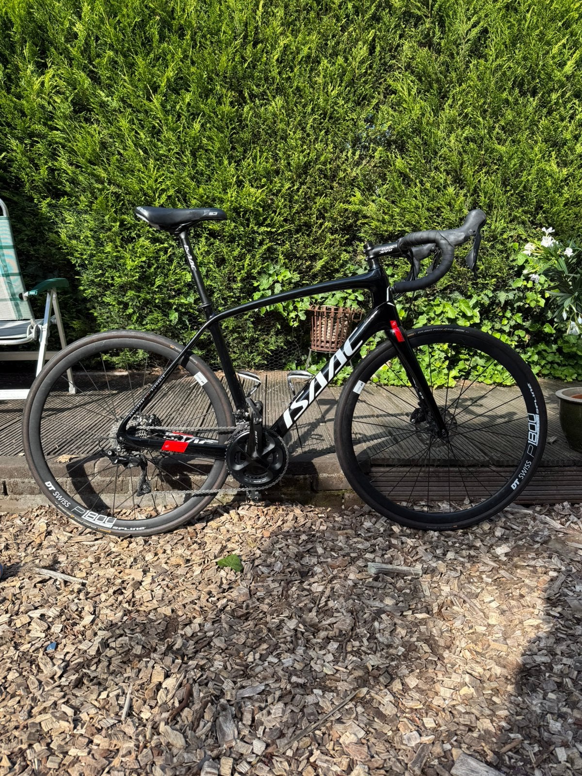 Isaac Vitron Disc 105 56, Gebruikt, Carbon, Meer dan 20 versnellingen, 53 tot 57 cm
