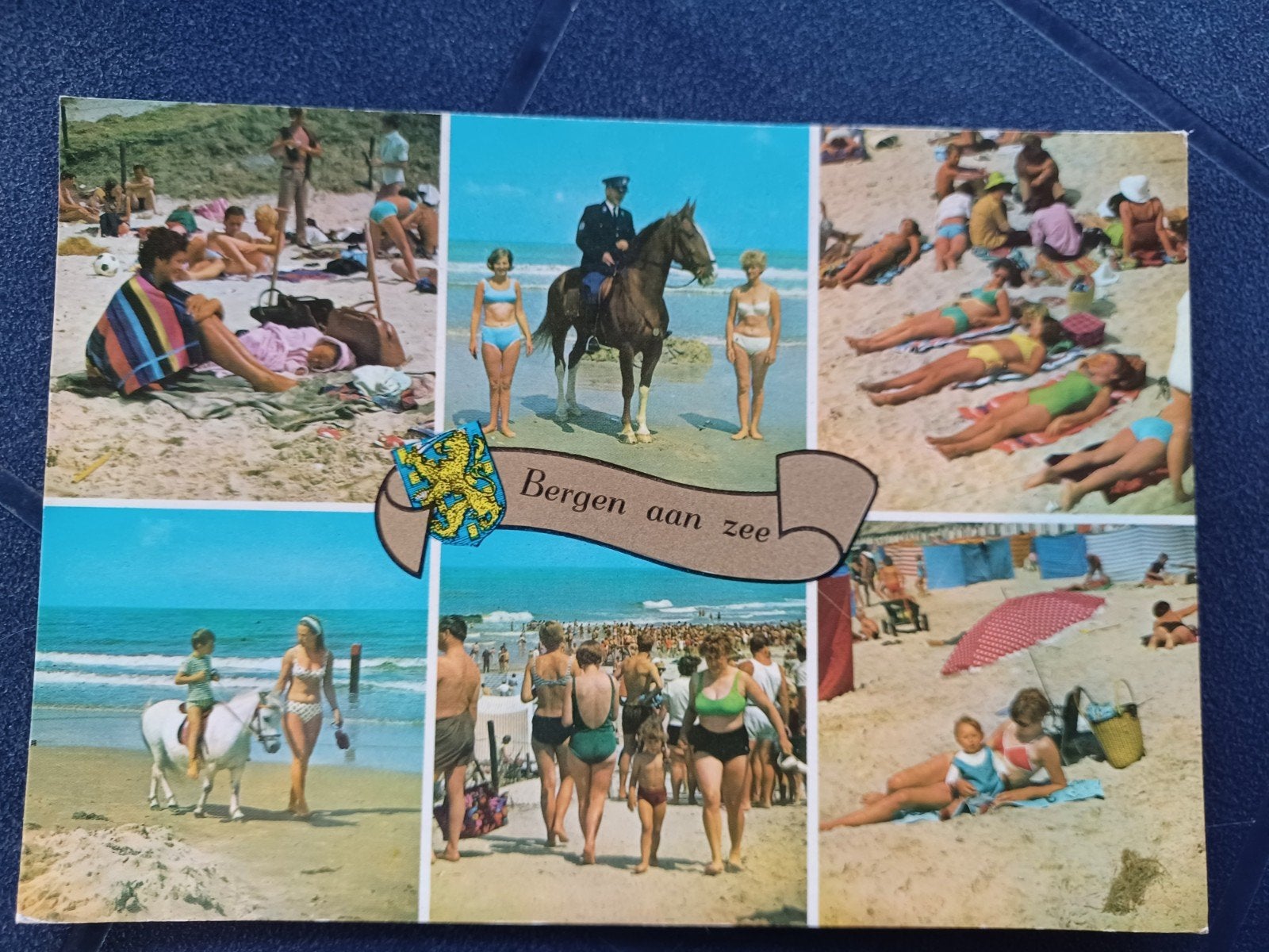 Bergen aan Zee 1968, Ophalen of Verzenden, 1960 tot 1980, Gelopen, Noord-Holland