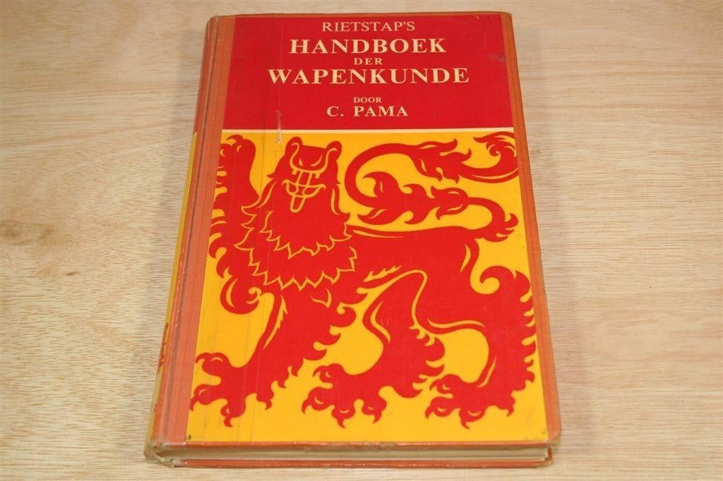Rietstap's Handboek Wapenkunde — Standaardwerk Heraldiek, Boeken, Oorlog en Militair, Ophalen of Verzenden, Tweede Wereldoorlog