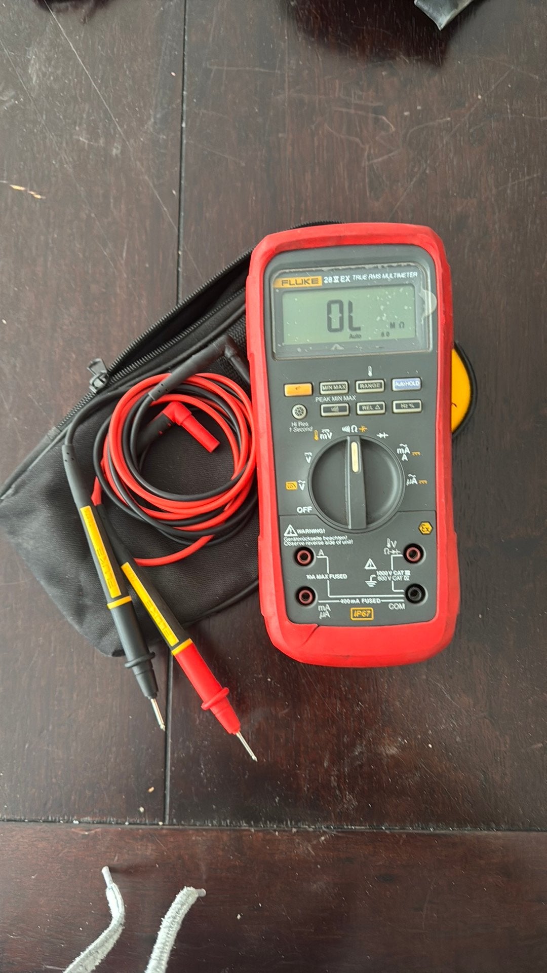 Fluke 28 II Ex TRMS Multimeter 10, Ophalen of Verzenden, Zo goed als nieuw, Multimeter