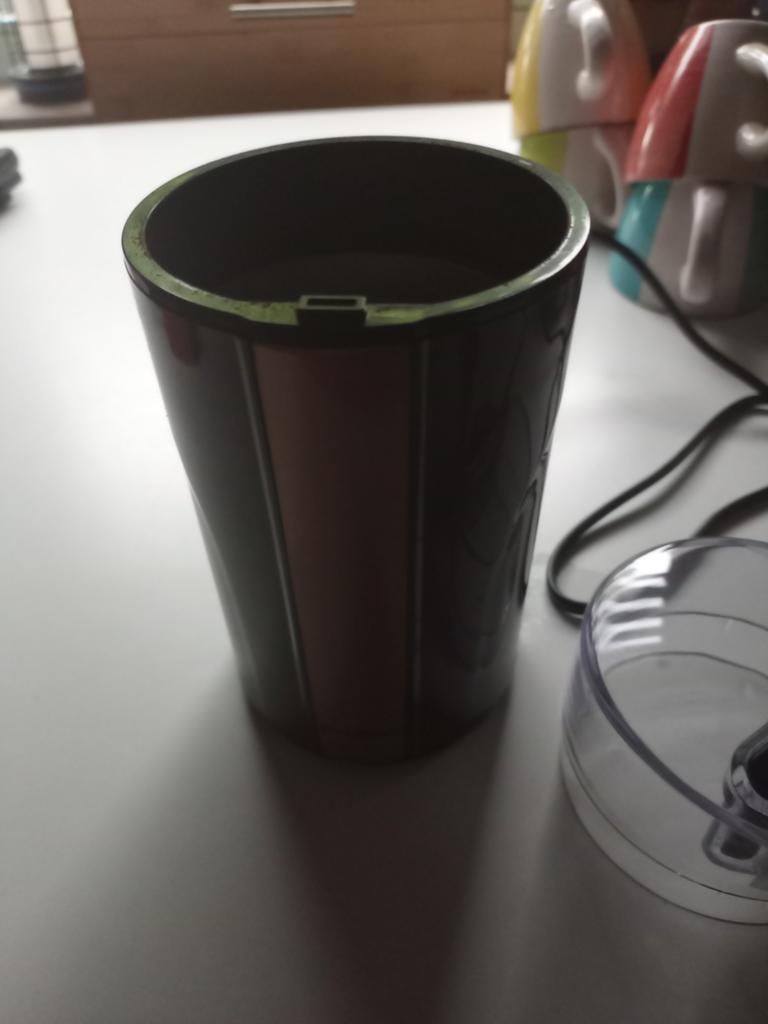 Blender Goud/Zwart zgan, Witgoed en Apparatuur, Blenders, Ophalen, Zo goed als nieuw, Blender
