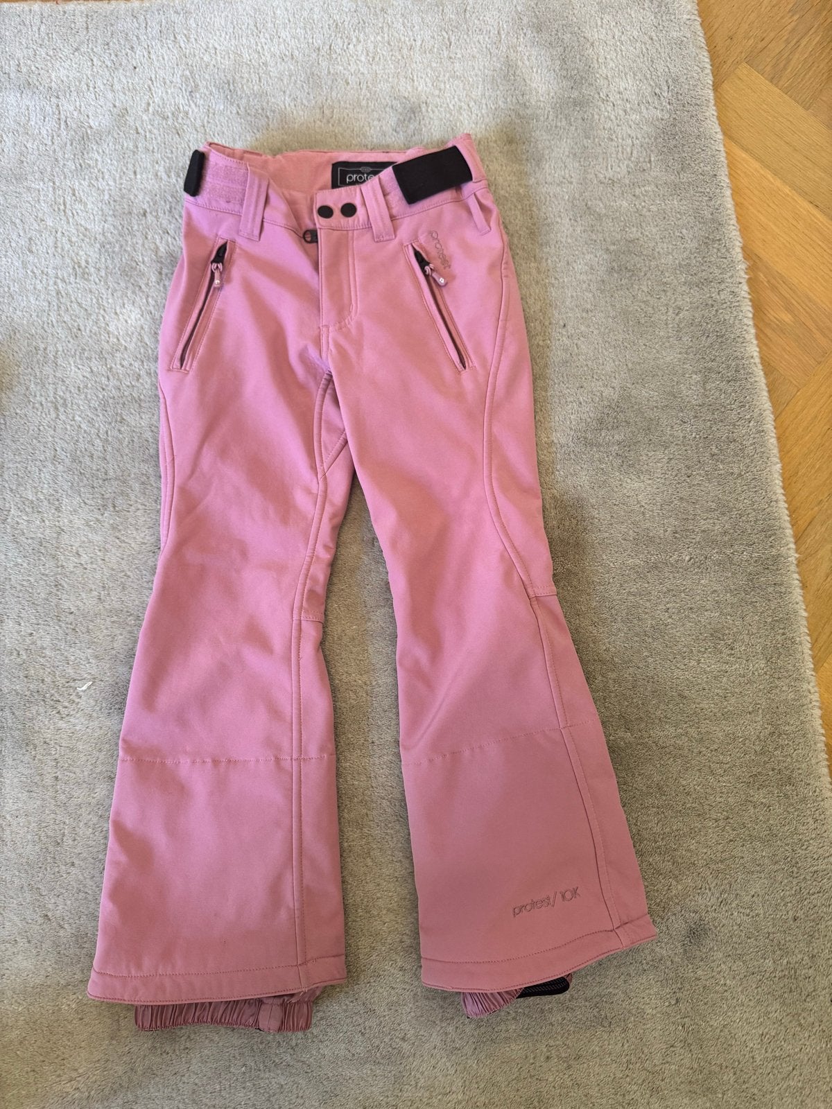 Roze Protest skibroek maat 128 - ademend en waterdicht, Ophalen, Zo goed als nieuw, Meisje, Broek