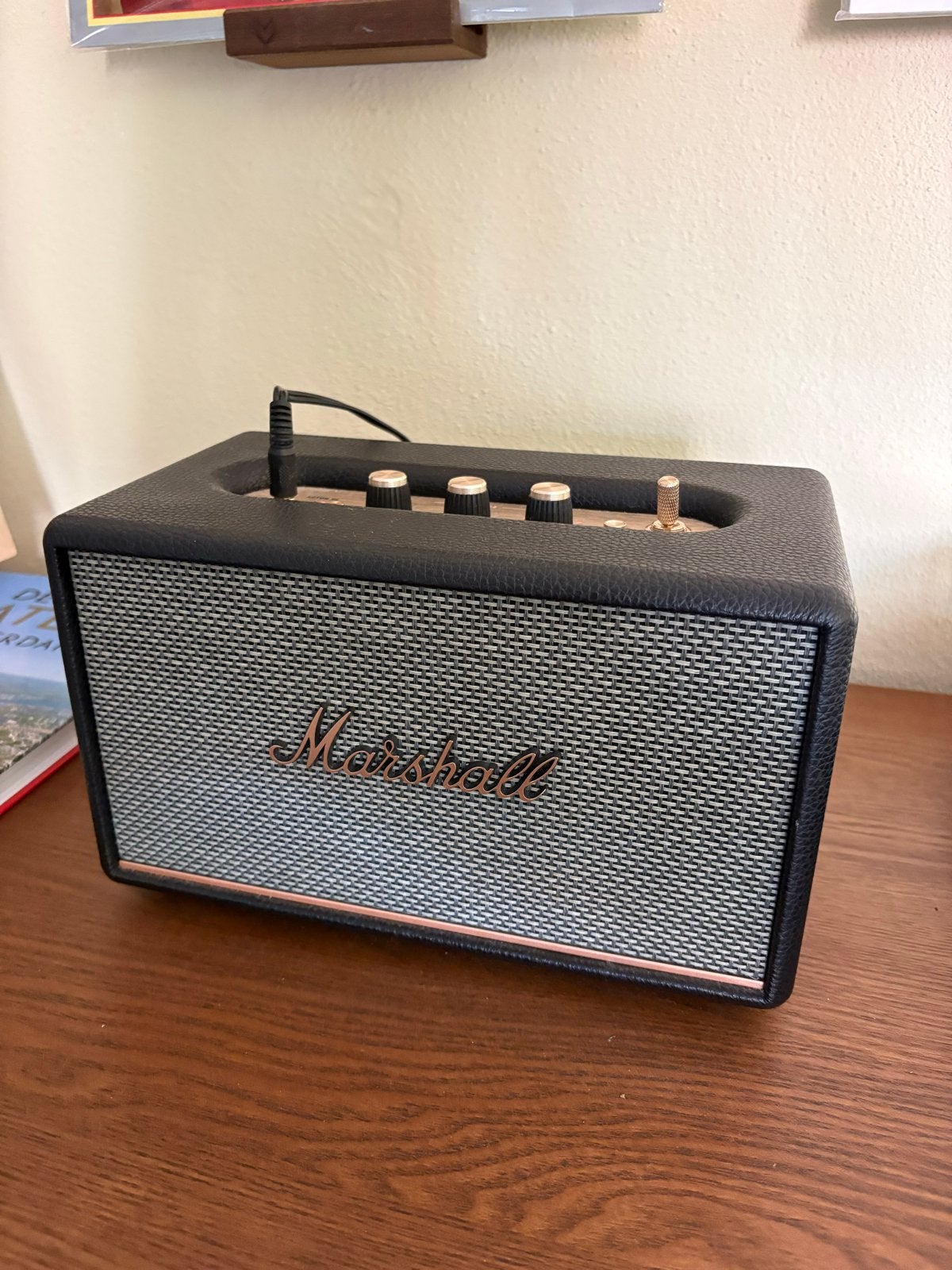 Marshall Acton II Bluetooth Speaker - Zwart, Ophalen, Zo goed als nieuw, Draagbare speaker, Bluetooth