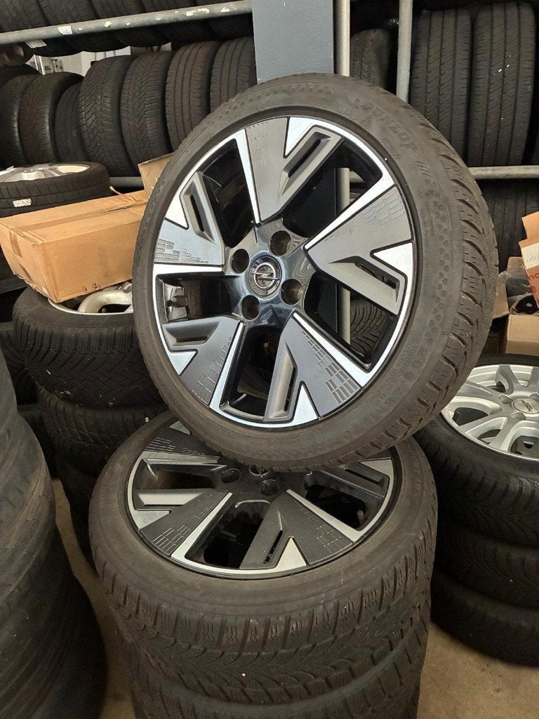 Opel Corsa-e velgenset, Auto-onderdelen, Banden en Velgen, Ophalen, Gebruikt, Banden en Velgen, 17 inch