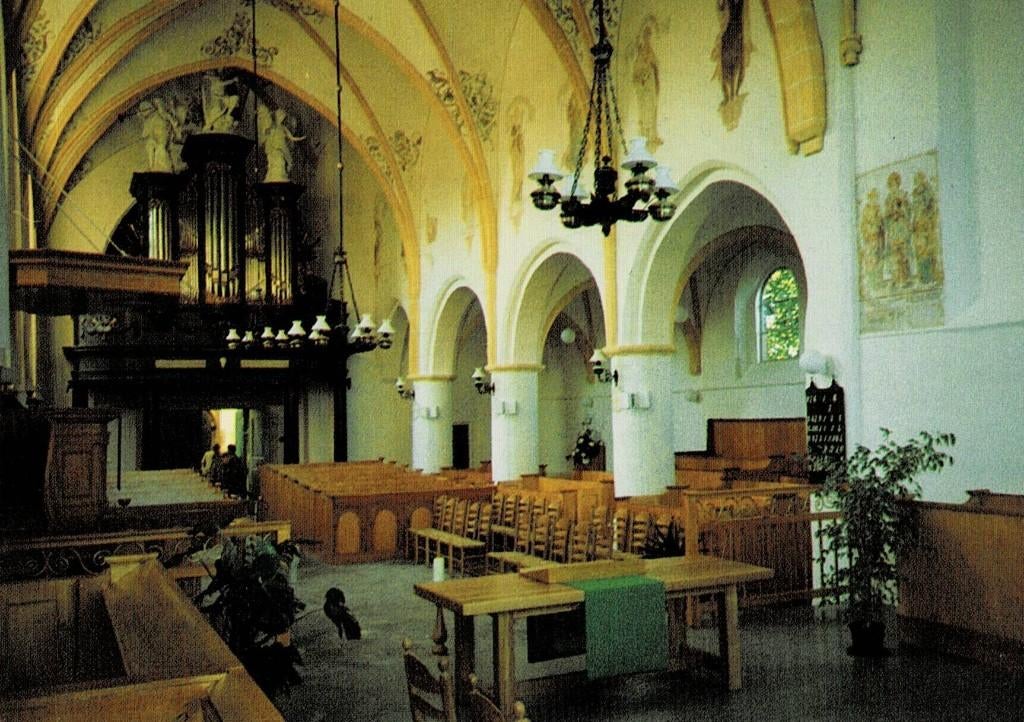 Terwolde, interieur Herv. Kerk, Verzenden, Ongelopen, Gelderland