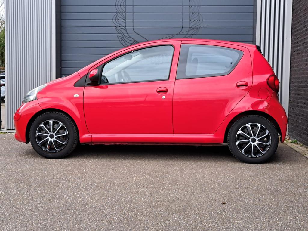 Toyota Aygo 1.0-12V Airco, Voorwielaandrijving, Stof, Gebruikt, 4 stoelen