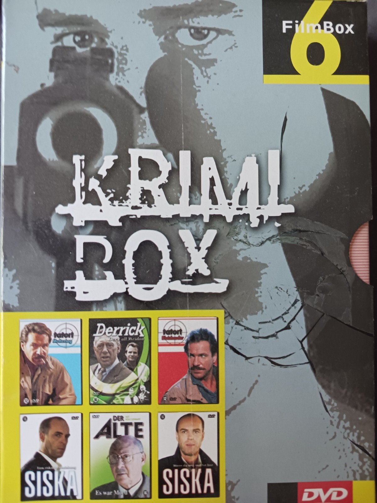 Krimi Box: Tatort, Derrick, Der Alte, Siska, Nederlands, Duits, Ophalen of Verzenden, Zo goed als nieuw