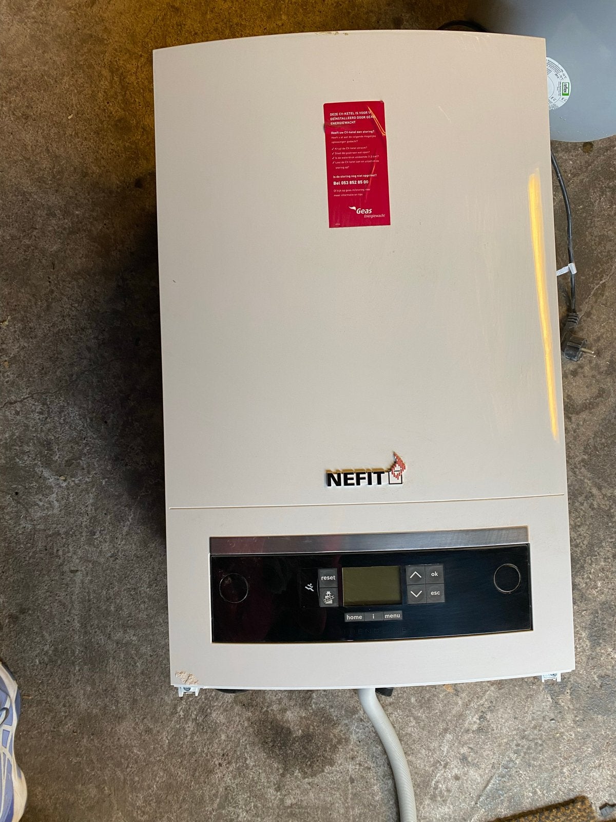 Nefit Trendline HRC25 CW4 II CV-ketel evt incl expansievat, Ophalen, Hoog rendement (Hr), Cv-ketel of Combi-ketel, Minder dan 60 cm