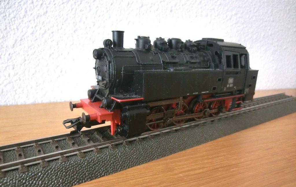 Märklin 36320 BR 81 Stoomlocomotief (digitaal) Fx, Wisselstroom, Locomotief, Ophalen of Verzenden, Zo goed als nieuw
