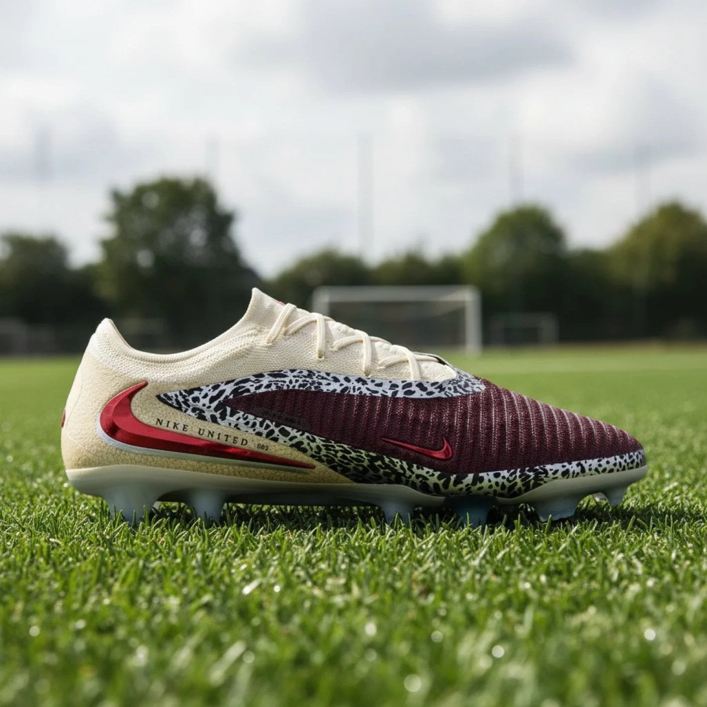 Nike Phantom 6 Low Elite Gras Voetbalschoenen, Verzenden, Nieuw, Sportschoenen, Zwart