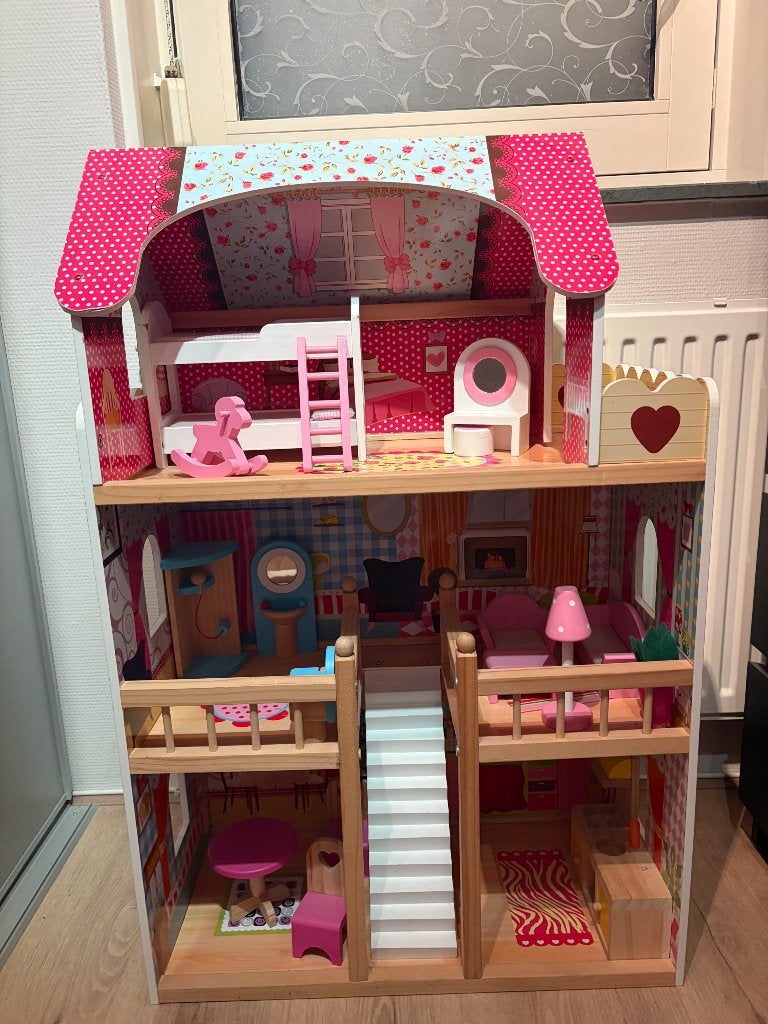Poppenhuis, Ophalen, Zo goed als nieuw, Poppenhuis
