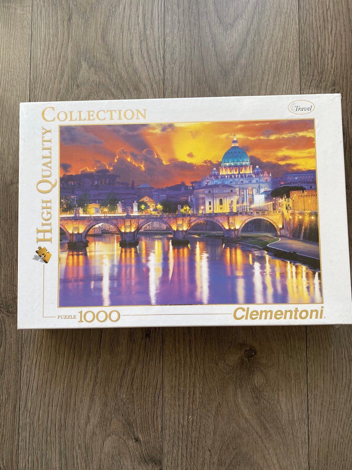NIEUW Clementoni St. Pietersbasiliek Rome 1000 stukjss, Ophalen of Verzenden, Minder dan 500 stukjes, Nieuw