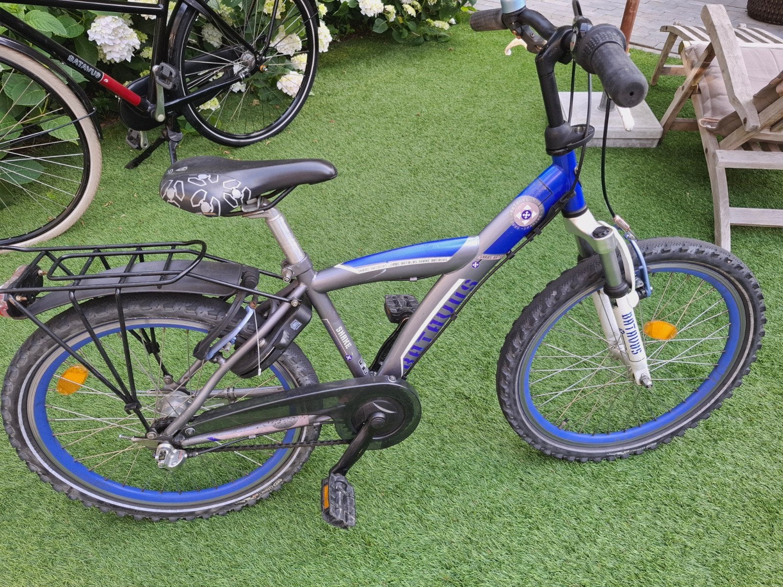 Batavus Snake, Ophalen, Gebruikt, 22 inch, Versnellingen