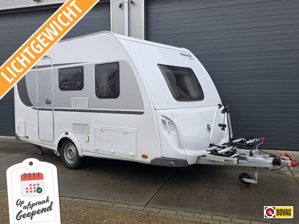 Knaus Sport 400 QD incl Bovag beurt/garantie, Bedrijf, Treinzit, 750 - 1000 kg, 4 tot 5 meter
