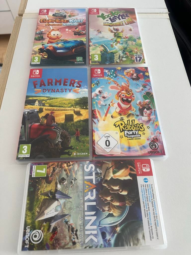 Nintendo Switch games - 5 stuks vanaf €15,- perstuks, Ophalen of Verzenden, Gebruikt, Switch Original, Met games