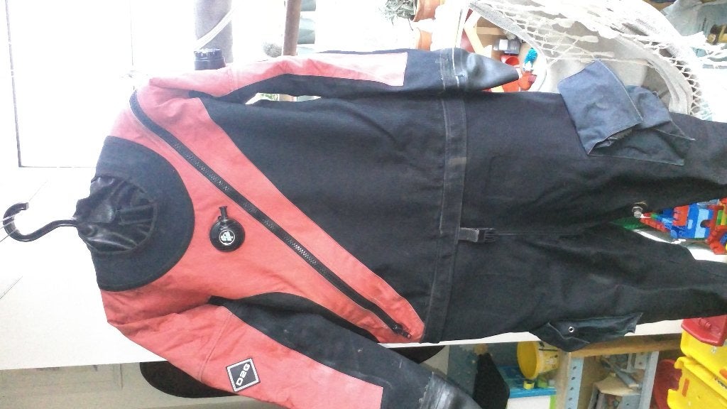 Scuba Force Droogpak D2G + Onderpak, Ophalen of Verzenden, Gebruikt, Duikpak