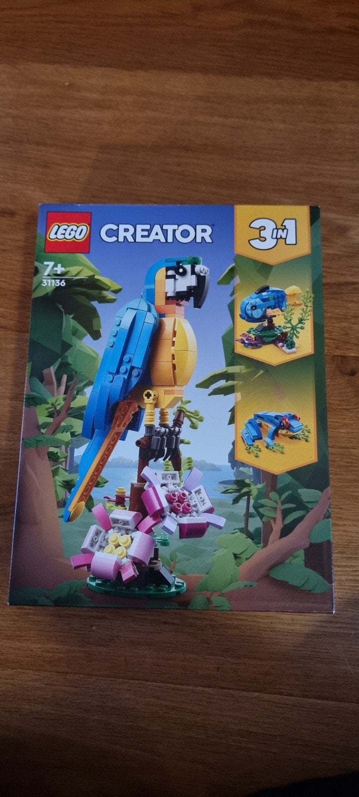 LEGO Creator 3in1 Papegaai, Vis en Kikker (Nieuw in doos), Ophalen of Verzenden, Nieuw, Overige merken