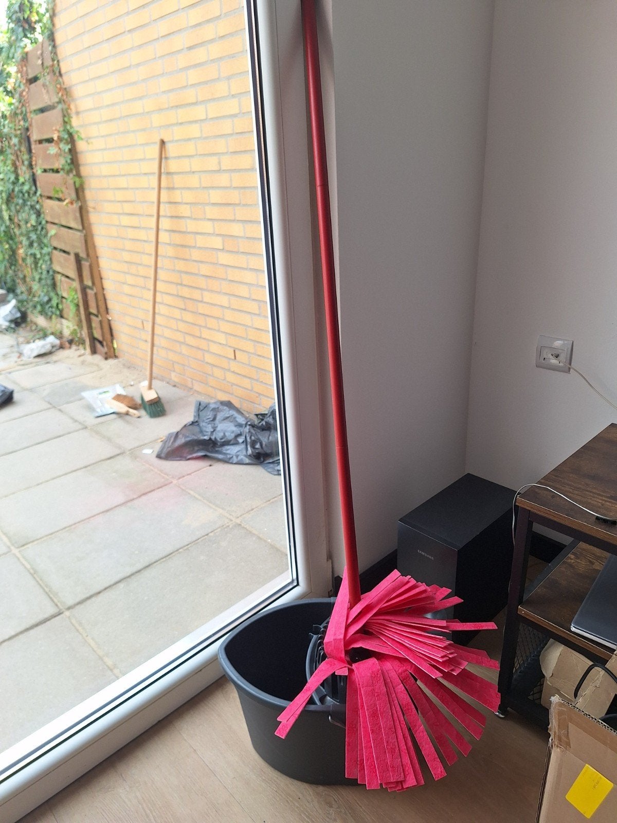 Vileda dweil met uitspoelemmer - Zo goed als nieuw!, Ophalen