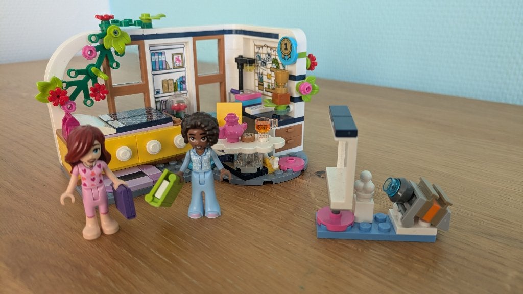 Lego Friends logeer feestje 61740, Compleet, Gebruikt, Lego, Friends