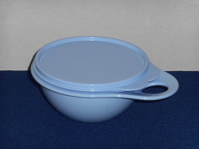 Tupperware Superkom 600 ml. Licht Blauw, Blauw, Beker of Kan, Nieuw, Ophalen of Verzenden