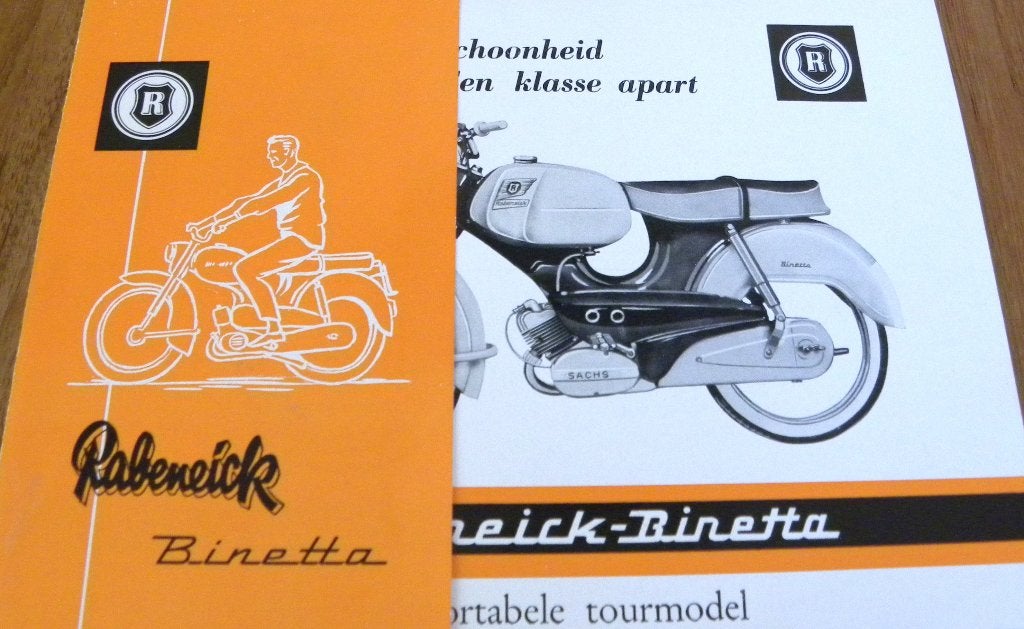 Folder RABENEICK Binetta 1961, Ophalen of Verzenden, Nieuw