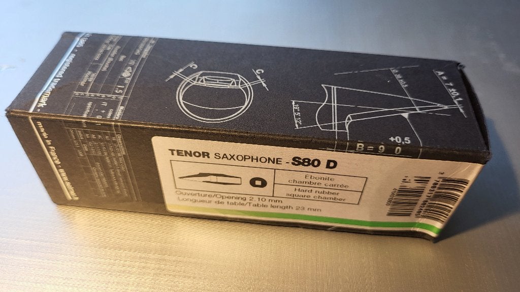 Selmer S80 D mondstuk voor Tenor Saxofoon, Ophalen of Verzenden, Zo goed als nieuw, Tenor