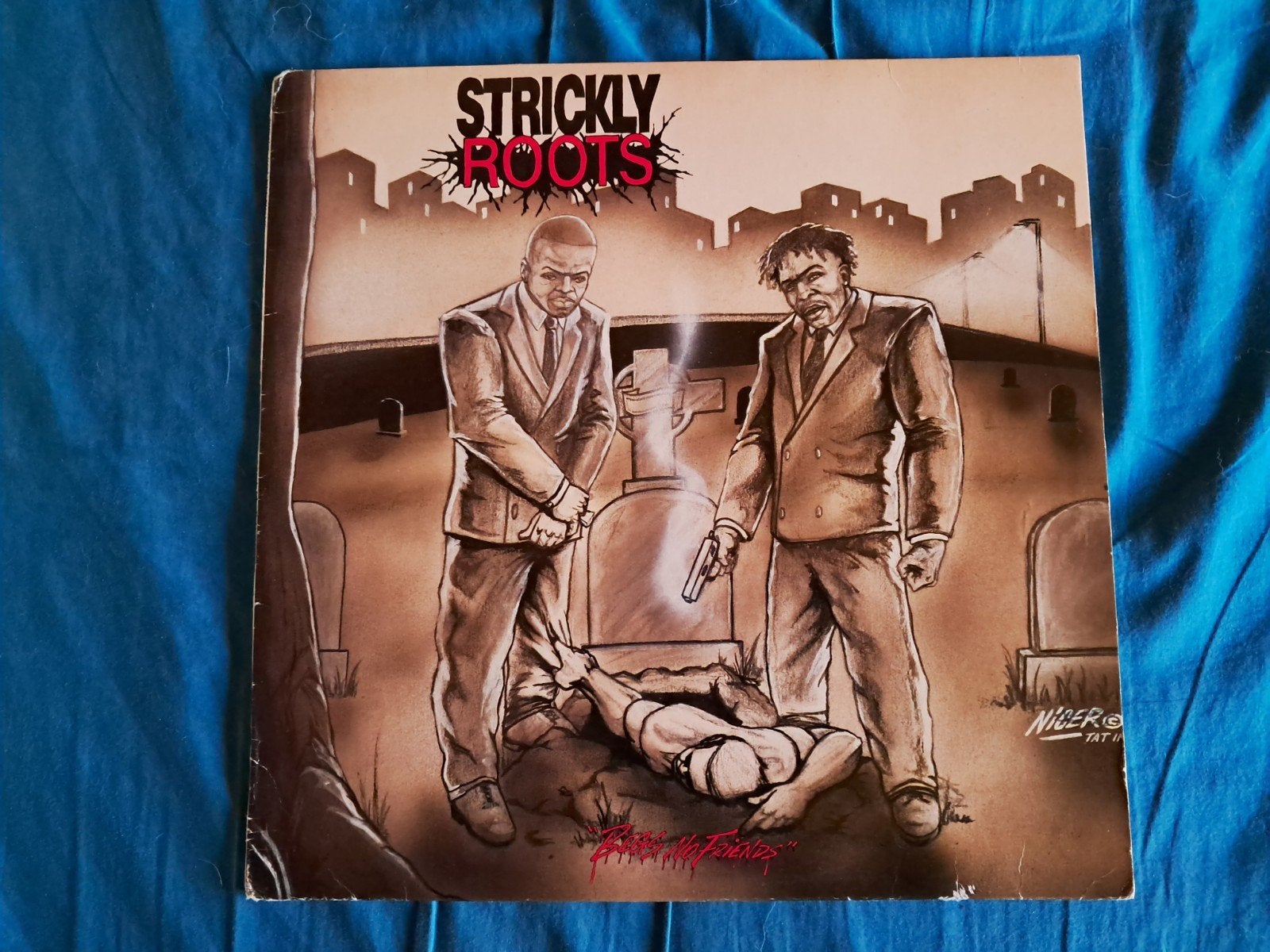 Strickly Roots - Begs No Friends LP (1993), Cd's en Dvd's, LP, Gebruikt, Verzenden, 12 inch