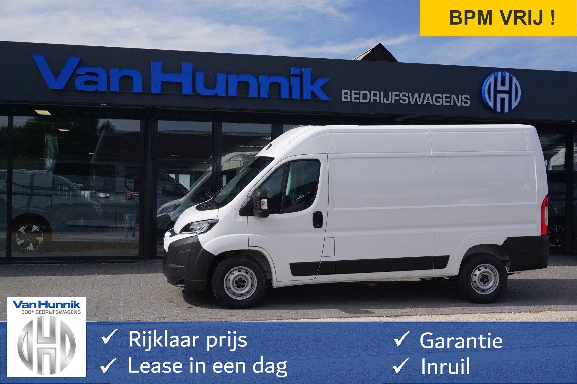Citroën Jumper 35 2.2 140PK EAT8 Automaat L2H2 BPM VRIJ! 10, Auto's, 15 km/l, Gebruikt, 4 cilinders, Citroën