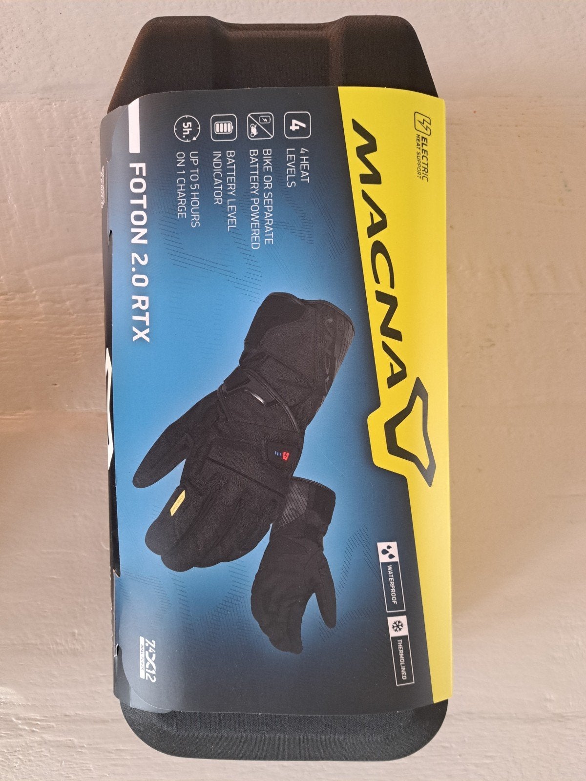 Macna Foton 2.0 RTX Verwarmde Motorhandschoenen XXL, Ophalen of Verzenden, Nieuw, Macna
