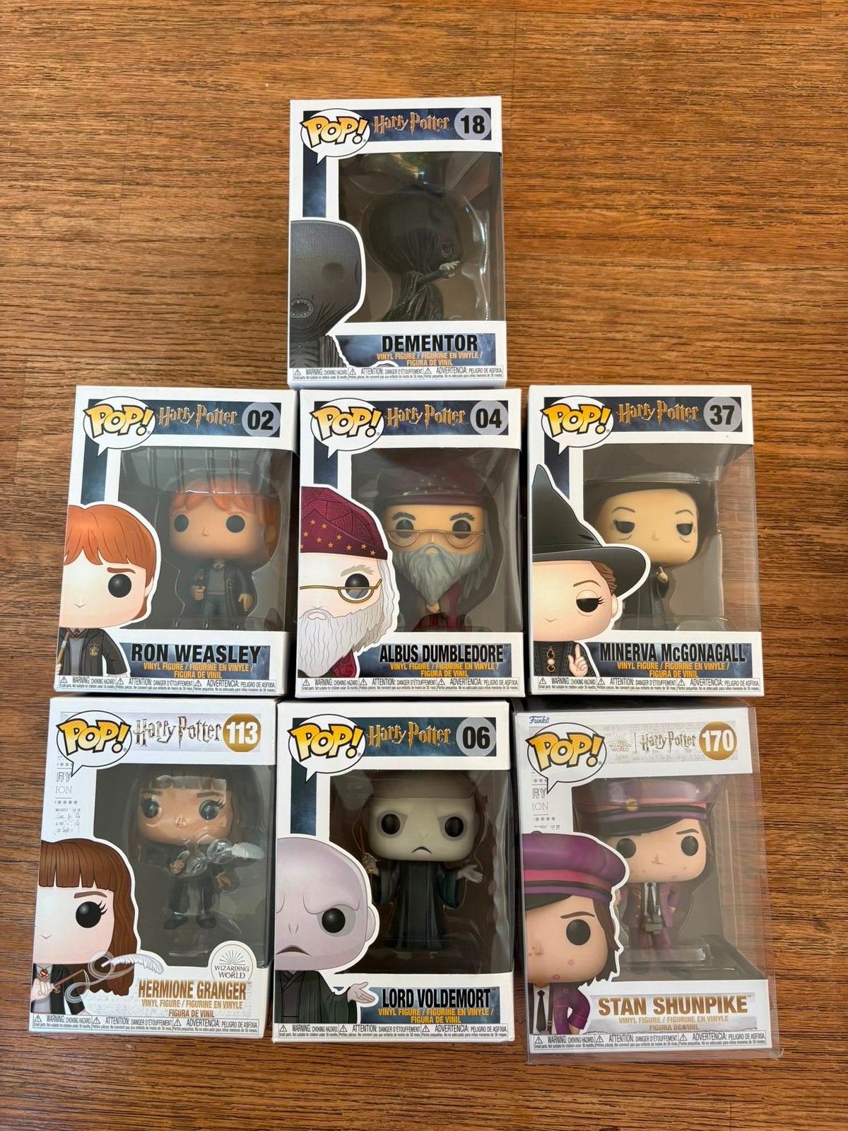 Partij Funko poppen Harry Potter, Verzamelen, Poppetjes en Figuurtjes, Ophalen of Verzenden, Zo goed als nieuw