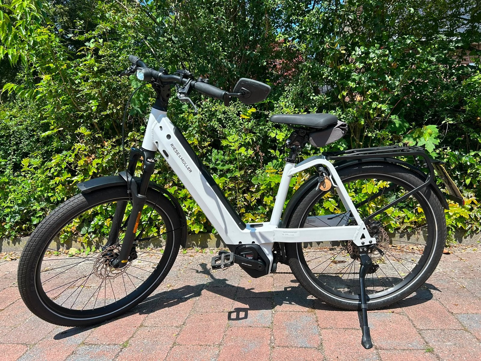 Riese & Müller Nevo4 GT Vario HS Speed Pedelec uit 2024, Fietsen en Brommers, Gebruikt, 47 tot 51 cm, 50 km per accu of meer, Ophalen