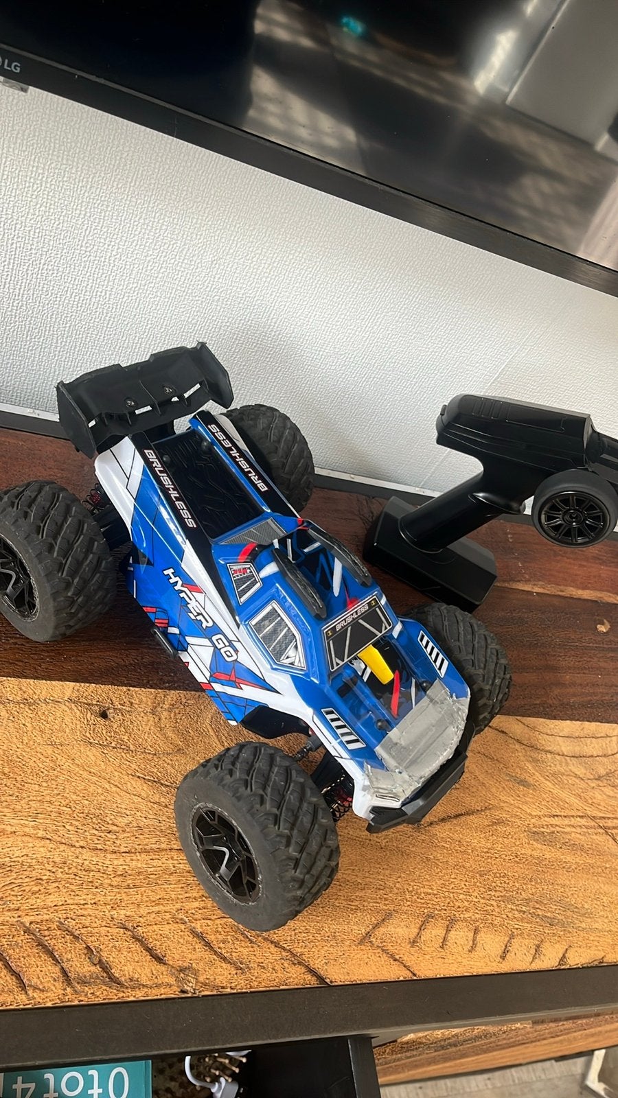 Mjx hyper Go 14212 truggy 1:14 super snel 2s 3000 mah, Gebruikt, Auto offroad, Schaal 1:14, RTR (Ready to Run)
