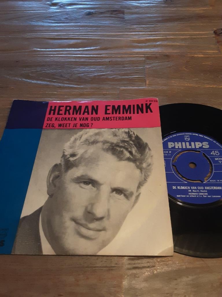 HERMAN EMMINK SINGLE., Ophalen of Verzenden, Zo goed als nieuw, Overige formaten