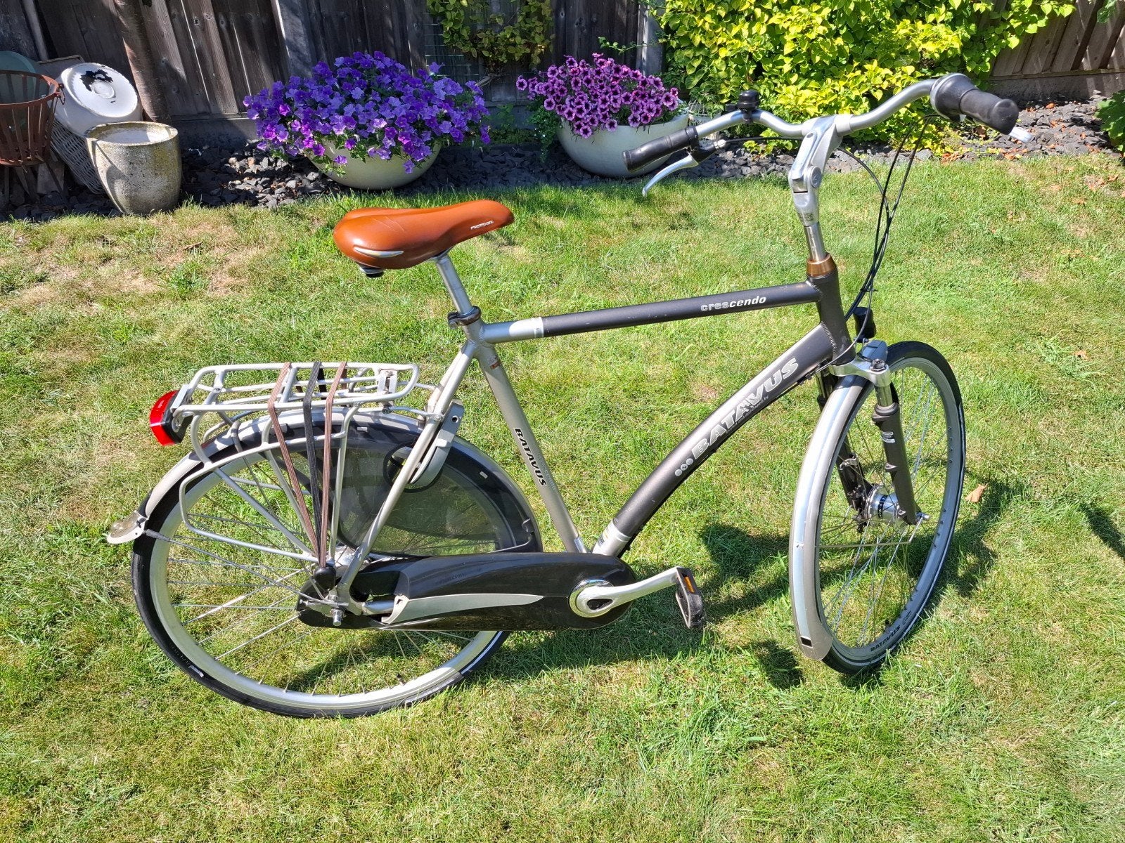 Batavus Crescendo herenfiets framemaat 61, Gebruikt, Versnellingen, Batavus, Ophalen of Verzenden