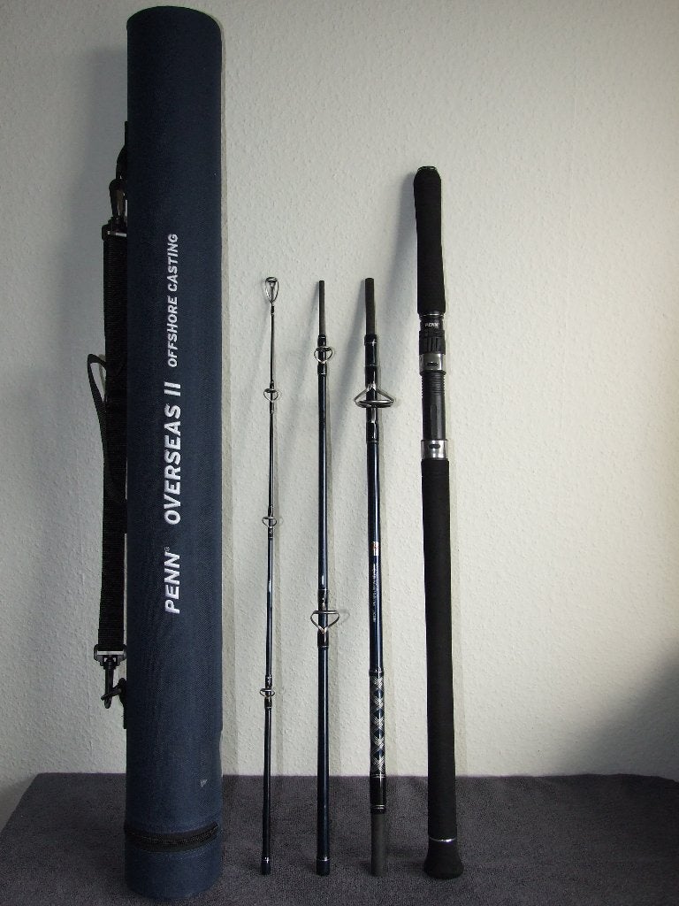 Penn Overseas II Offshore Casting - Big game lures, Ophalen of Verzenden, Zo goed als nieuw, Molen