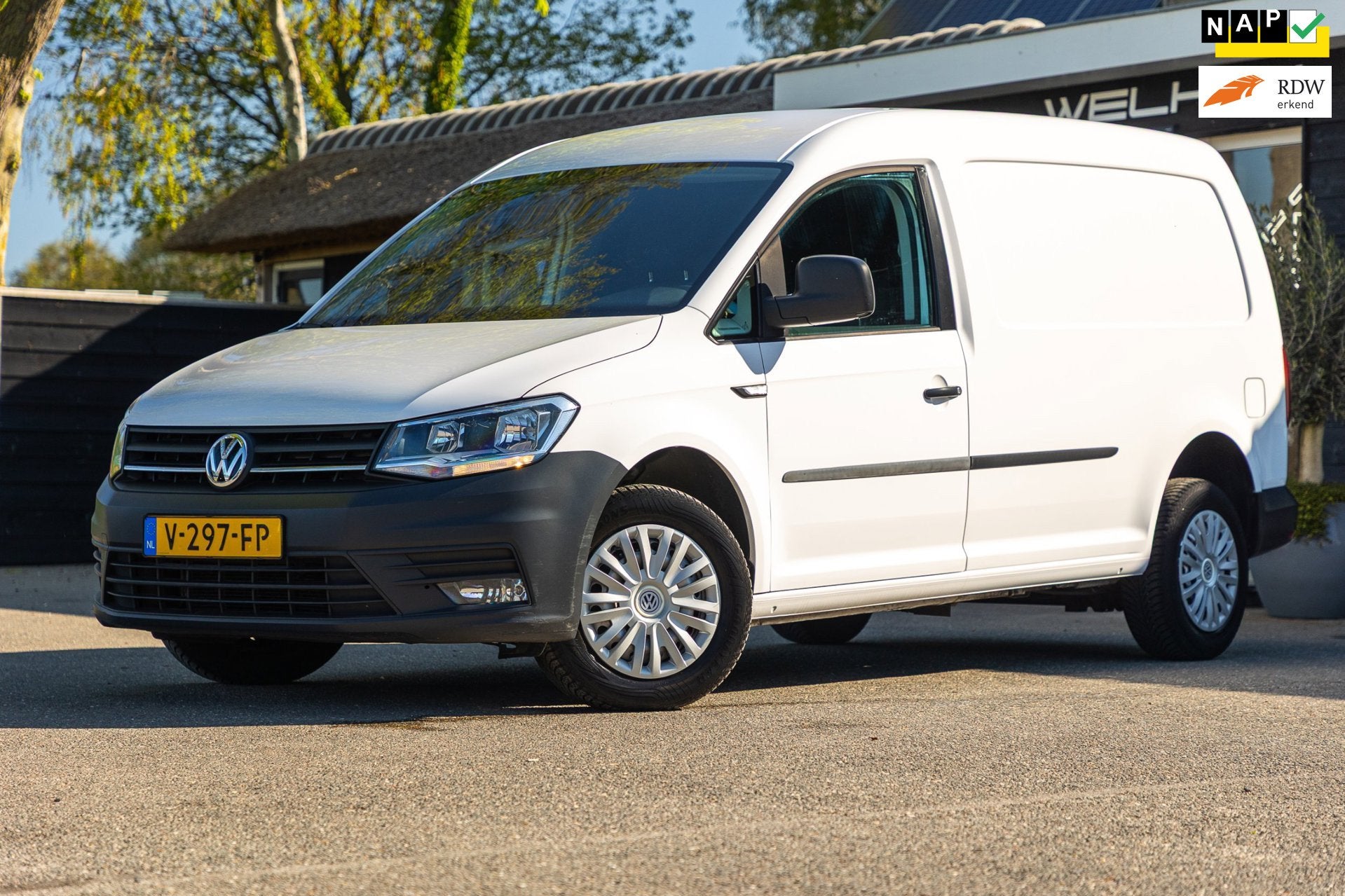 Volkswagen Caddy 2.0 TDI L2H1 BMT Maxi Highline I klep I Cru, Auto's, Voorwielaandrijving, 730 kg, Gebruikt, Euro 6