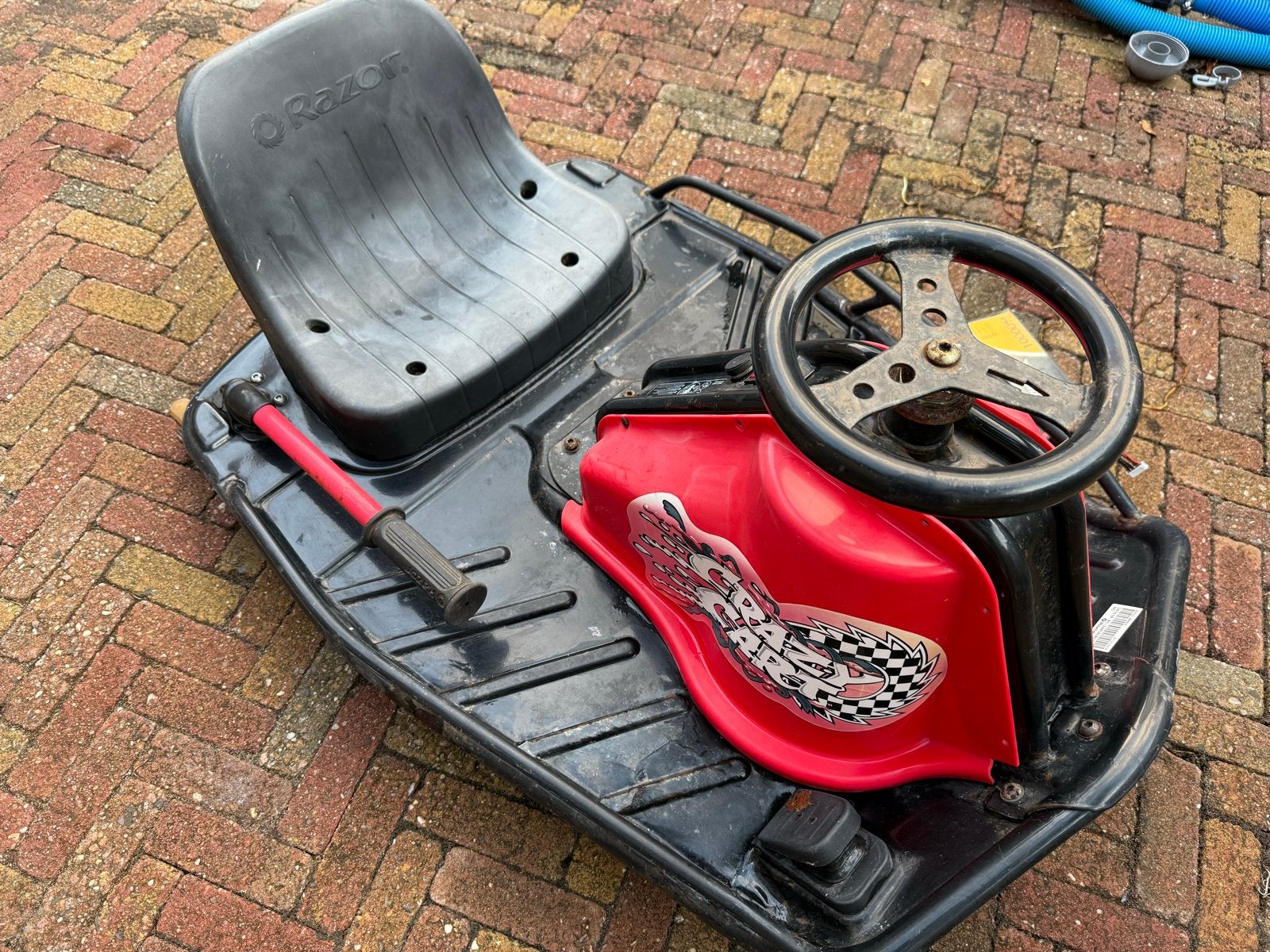 Razor Crazy Cart met Tattu 10000mAh Lipo Batterij, Ophalen, Gebruikt