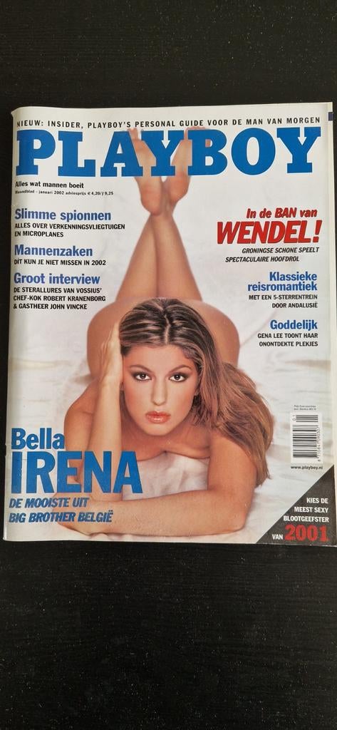 Playboy NL versie. Jaar 2002, Ophalen of Verzenden, Gelezen