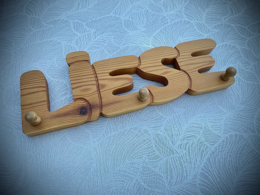 Houten kapstok Liese / nieuw, Huis en Inrichting, Woonaccessoires | Kapstokken, Wandkapstok, Nieuw, Ophalen of Verzenden, Minder dan 100 cm