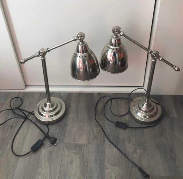 Ikea Barometer lampen tafellamp bureaulampen, Huis en Inrichting, Ophalen, Zo goed als nieuw, Minder dan 50 cm