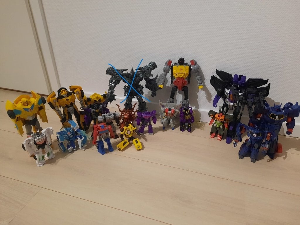 Diverse transformers te koop, Overige generaties, Ophalen of Verzenden, Gebruikt