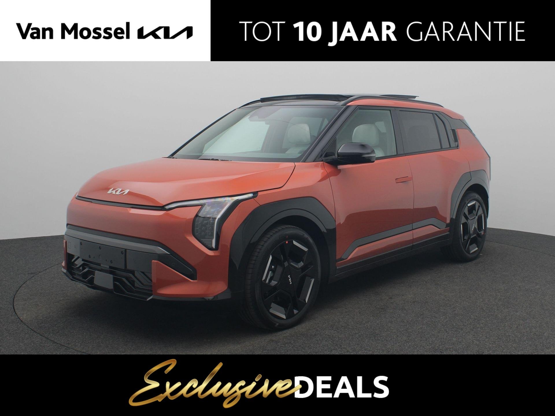 Kia EV3 GT-Line 81.4 kWh | Vegan Leder | Open Dak | Stoelver, Auto's, 510 min, Overige kleuren, Lichtsensor, Origineel Nederlands