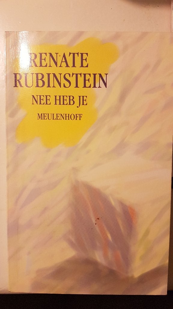Nee heb je .....renate rubinstein', Boeken, Ophalen of Verzenden, Zo goed als nieuw