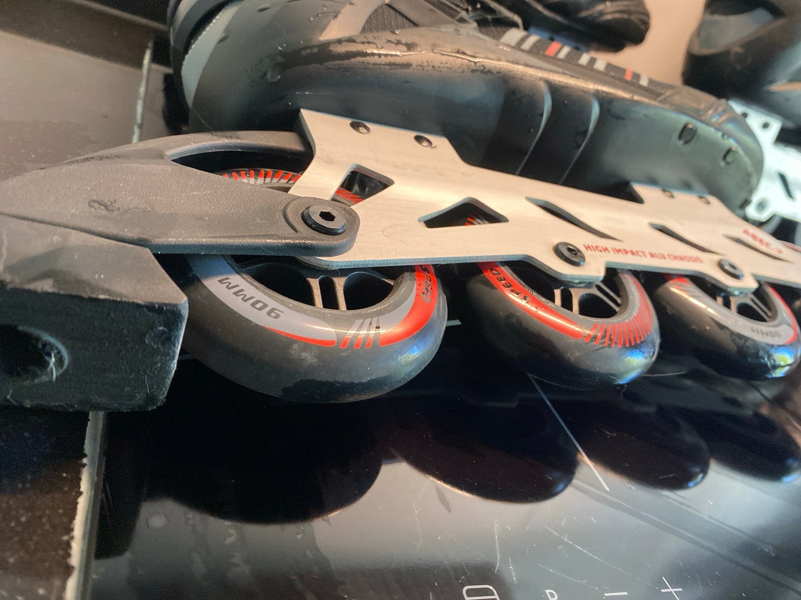 Inline skates 4 wielen - Maat 42, Overige merken, Gebruikt, Heren, Ophalen of Verzenden