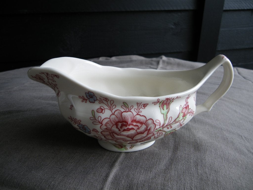 Johnson Brothers/Bros ROSE CHINTZ  Puntgave jus/sauskom, Overige merken, Ophalen of Verzenden, Zo goed als nieuw, Kom(men)