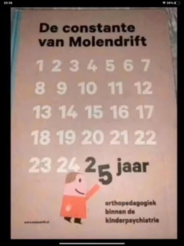 Jubileumboek Molendrift: De constante van Molendrift, Ophalen of Verzenden, Gelezen, Balsport