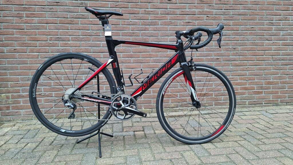 Merida Reacto 500 22 versn. met Velgremmen, Fietsen en Brommers, Overige merken, Gebruikt, Carbon, Ophalen of Verzenden