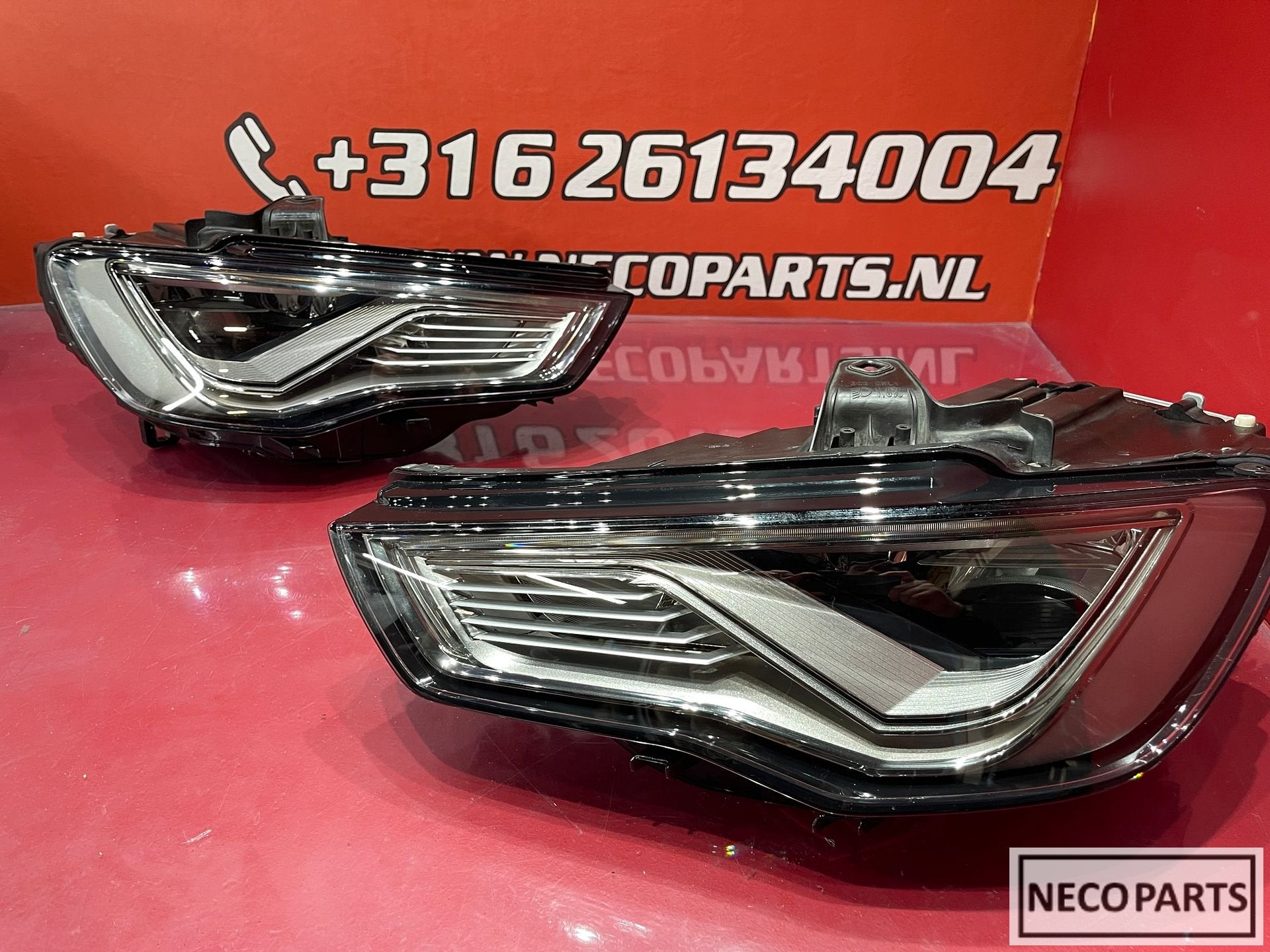 AUDI A3 8V S3 RS3 E TRON ETRON FULL LED KOPLAM SET ORIGINEEL, Gebruikt, -, -, -