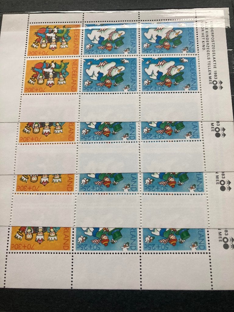 Kinderpostzegels, Ophalen of Verzenden, Na 1940, Postfris